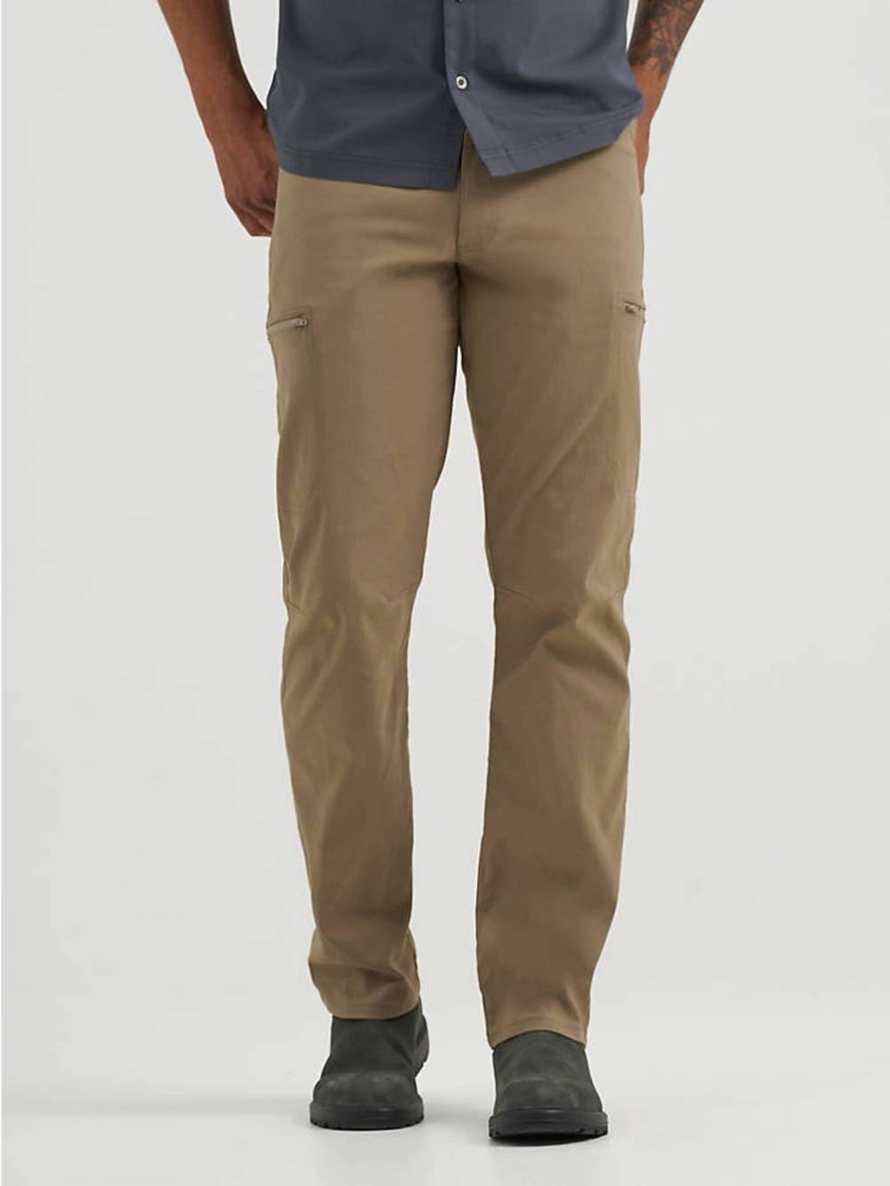 Wrangler Men’s Outdoor All Terrain Cargo Pant Straight Fit - Tan 36x32
